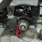 Trailer axle replacement project